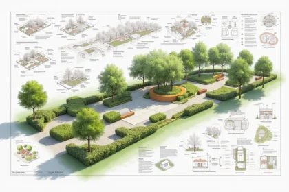 Oznaczenia graficzne w architekturze krajobrazu – Kluczowe informacje